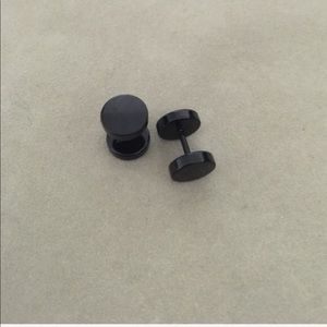 8mm Stainless steel fashion earrings studs